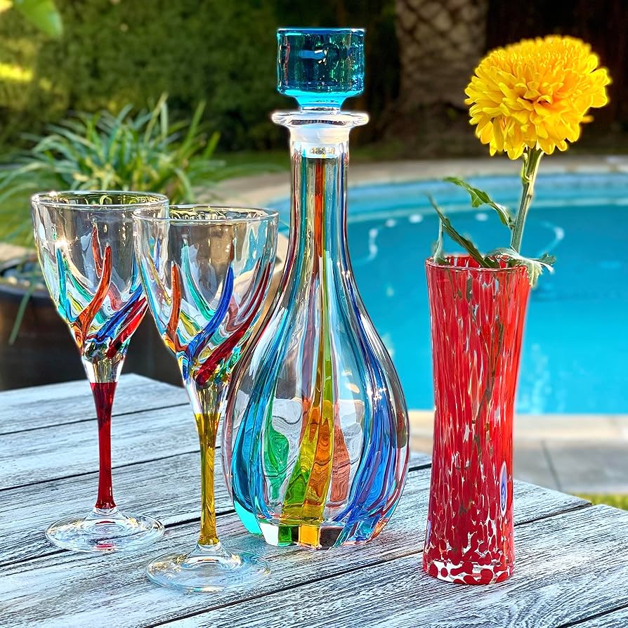 【Luciano Vistosi】MURANO フラワーベース　花瓶 レッド A1kXQrBBJ+L._UF894,1000_QL80_.jpg